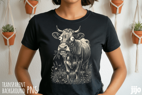 Download Cow Funny Cartoon Grass PNG - Grass png Collection