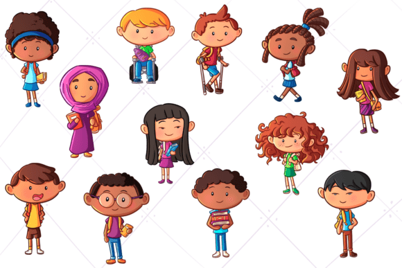 Download Everyday Kids Clip Art - Kids Collection