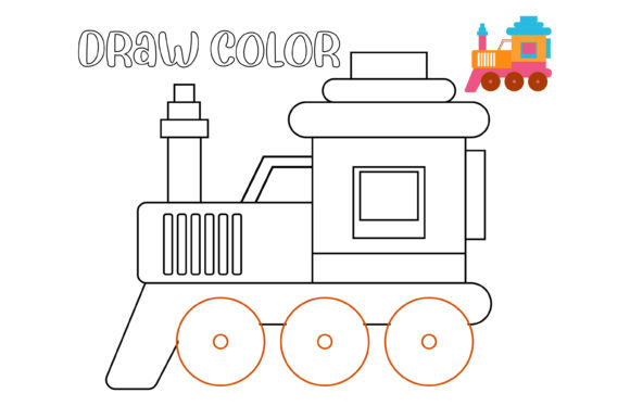 Download Coloring Pages Kids Tractor Illustration - Kids Collection